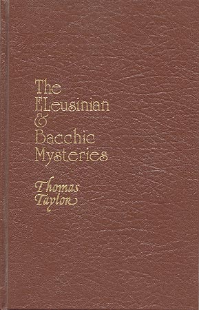 Eleusinian & Bacchic Mysteries